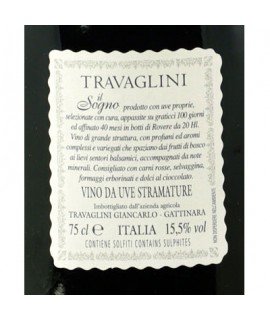 IL SOGNO Vino da Uve Stramature Gattinara Travaglini Giancarlo
