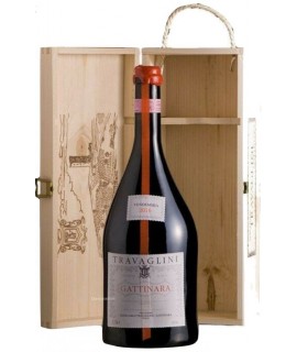 Magnum Gattinara TreVigne DOCG Travaglini Giancarlo 1,5L + drewniana skrzynia